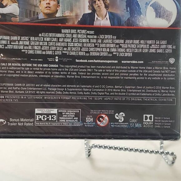 BATMAN V SUPERMAN: DAWN OF JUSTICE [DVD] - Picture 3 of 5